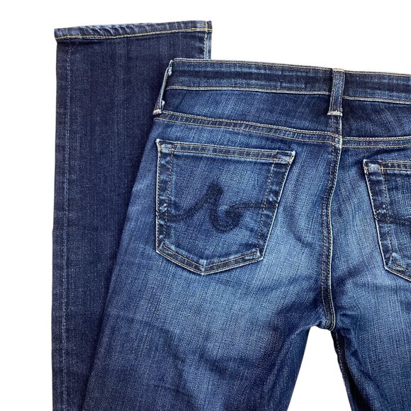 Adriano Goldschmied  Charlotte Straight Leg Jeans Womens 27R  Made In USA - Picture 9 of 14